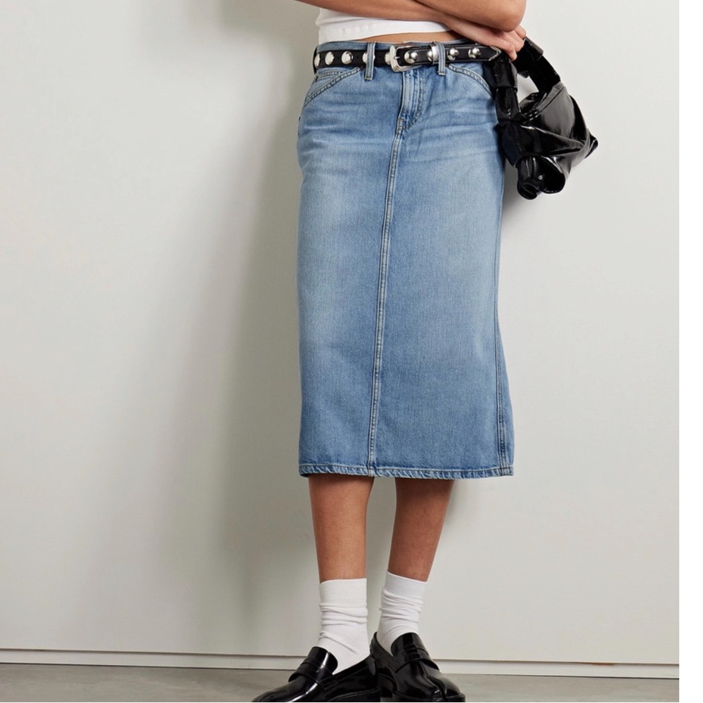 RE/DONE Low Rider Midi Skirt
